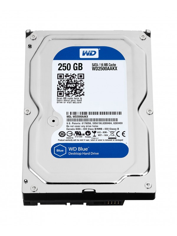 Western Digital  250 GB 7200 RPM SATA HDD…