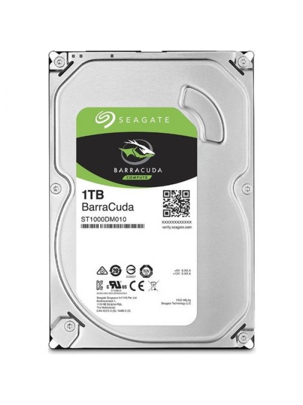 Seagate 1 TB Barracuda  SATA 3.0 7200 RPM Hard Disk…