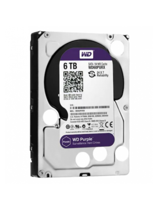 Western Digital Purple 6 TB SATA 3 HDD…