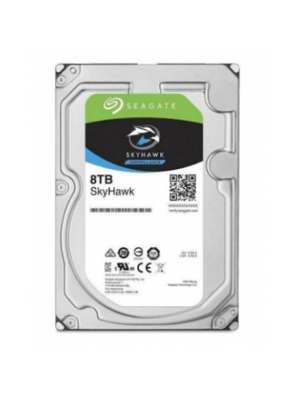 Seagate Skyhawk ST8000VX004 3.5" 8 TB 256 MB SATA 3 HDD Güvenlik Diski