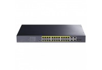 Uniturn 24 Port Poe 2 Port Uplink 2 Port Sfp 250M Gigabit Poe Switch