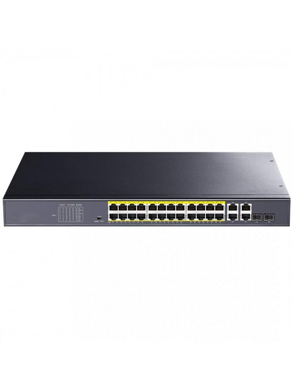 Uniturn 24 Port Poe 2 Port Uplink 2 Port Sfp 250M Gigabit Poe Switch…